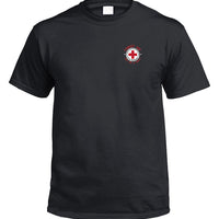 Thirst Aid Beer Left Chest Logo T-Shirt (Black)