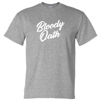 Aussie Slang Bloody Oath T-Shirt (Marle Grey)