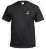 Anchor Left Chest Logo T-Shirt (Black)