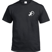 Little Lizard Left Chest Logo T-Shirt (Black)