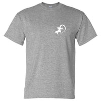 Little Lizard Left Chest Logo T-Shirt (Marle Grey)