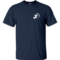 Little Lizard Left Chest Logo T-Shirt (Navy)