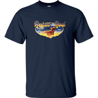 Relax Your Rod Fishing T-Shirt (Navy)