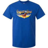 Relax Your Rod Fishing T-Shirt (Royal Blue)