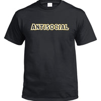 Antisocial T-Shirt (Black)