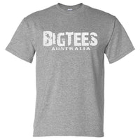 BigTees Australia Logo T-Shirt (Marle Grey, Regular and Big Sizes)