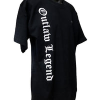 Outlaw Legend Old Text T-Shirt - Side View