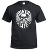 Biker For Life T-Shirt (Black)