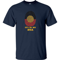 Aboriginal Flag In My DNA T-Shirt (Navy)