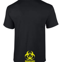 Biohazard Butt T-Shirt (Black, Regular and Big Sizes)