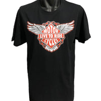 Live To Ride T-Shirt (Front Print)