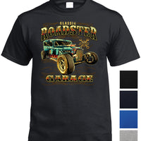 Classic Roadster Garage T-Shirt (Colour Choices)