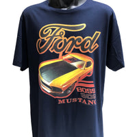 Ford Mustang 302 Boss T-Shirt (Navy)