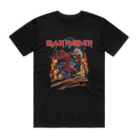 Iron Maiden Chapel Run Double-Sided T-Shirt (Front Print)