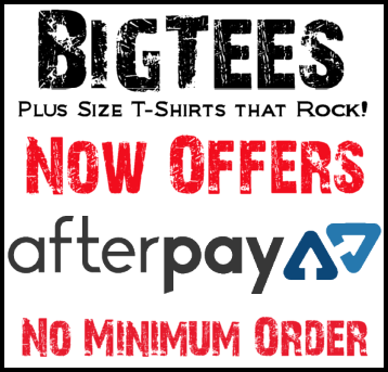 BigTees Offers Afterpay on Big Men's Clothing & More