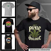 Big Men's Marijuana Smoking T-Shirts and Pot Smoking Designs