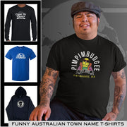 Big Men's Funny Australian Town Name T-Shirts, Singlets and Hoodies
