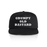 Grumpy Old Bastard Surf Cap (Black)