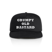 Grumpy Old Bastard Surf Cap (Black)