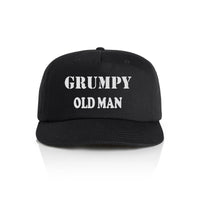 Grumpy Old Man Surf Cap (Black)
