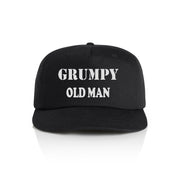 Grumpy Old Man Surf Cap (Black)