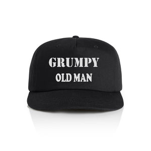 Grumpy Old Man Surf Cap (Black)
