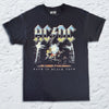 AC/DC Back In Black Onstage T-Shirt (Black, Regular & Big Sizes)