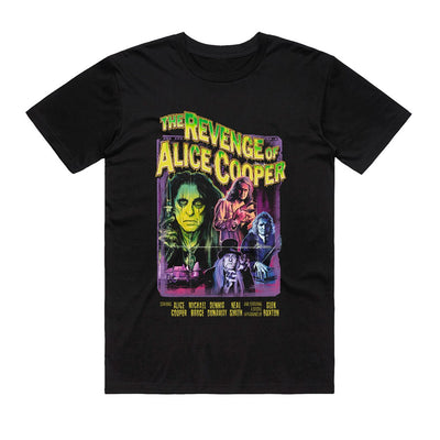 The Revenge of Alice Cooper T-Shirt (Black, Regular & Big Sizes)