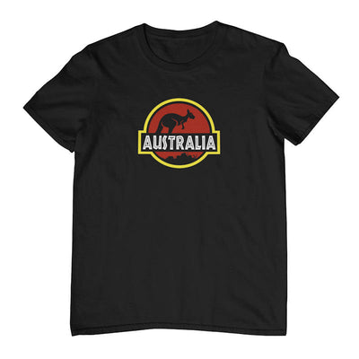 Roo Park Australia T-Shirt (Black, Regular and Big Sizes)