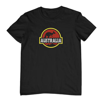 Roo Park Australia T-Shirt (Black, Regular and Big Sizes)