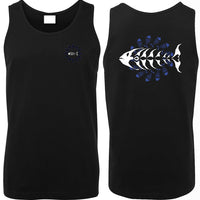 Primal Surf Mens Singlet (Black, Double-Sided)