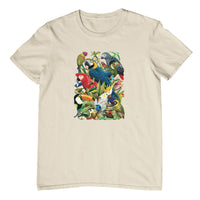 Avian World Bird T-Shirt (Sandy Tan, Shortsleeve) - Sizes 8XL and 10XL Only.