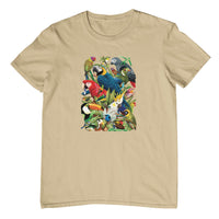Avian World Bird T-Shirt (Bone Tan, Shortsleeve)