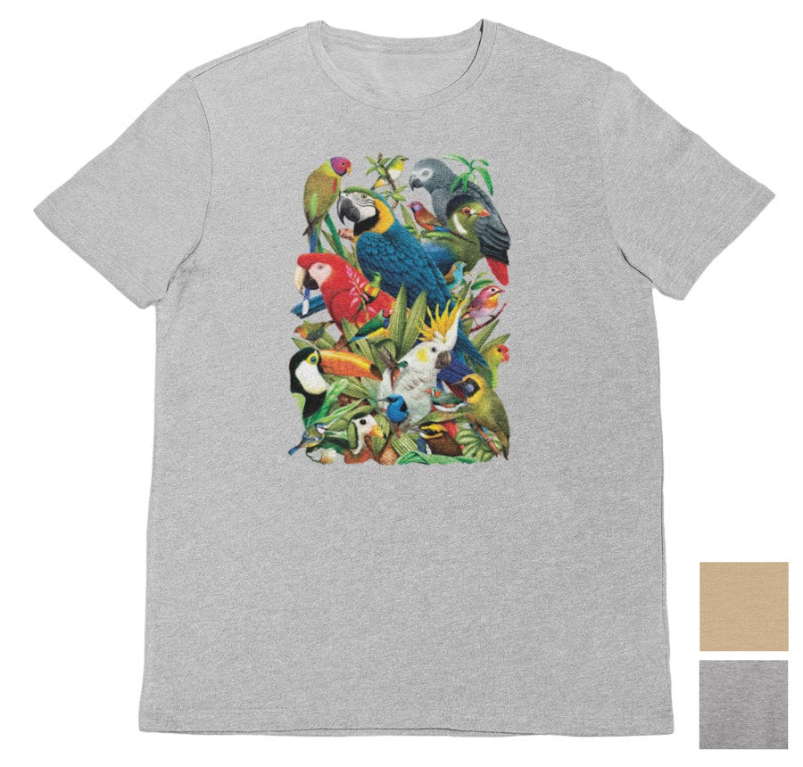 Avian World Bird T-Shirt (Colour Choices)