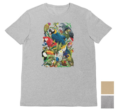 Avian World Bird T-Shirt (Colour Choices)