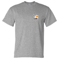 Lest We Forget Left Chest Logo T-Shirt (Marle Grey)