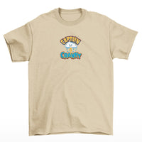 Captain Cranky Logo T-Shirt (Tan Variations) - up to 10XL only