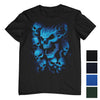 Blue Skulls T-Shirt (Colour Choices)