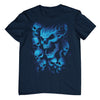 Blue Skulls T-Shirt (Navy, Shortsleeve)