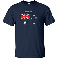 Australian Flag T-Shirt (Navy)