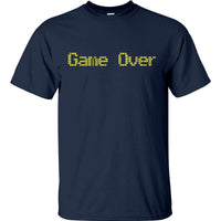 Game Over Retro Gaming T-Shirt (Navy)