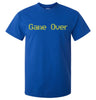 Game Over Retro Gaming T-Shirt (Royal Blue)