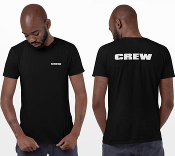 Event Crew T-Shirt (Colour Choices, Double-Sided)