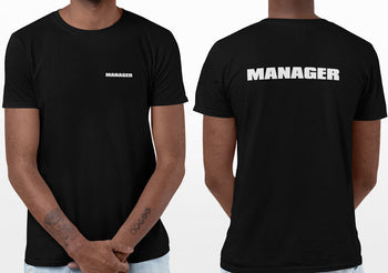 Event Manager T-Shirt (Colour Choices, Double-Sided)