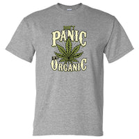 Don't Panic, It's Organic Pot T-Shirt (Marle Grey)