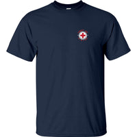 Thirst Aid Beer Left Chest Logo T-Shirt (Navy)