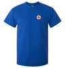 Thirst Aid Beer Left Chest Logo T-Shirt (Royal Blue)