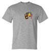 Acknowledgement of Country Left Chest Logo T-Shirt (Marle Grey)