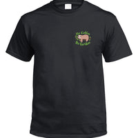 No Coffee No Workee Sloth Left Chest Logo T-Shirt (Black)