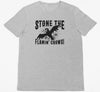 Stone The Flamin' Crows T-Shirt (Grey, Shortsleeve)